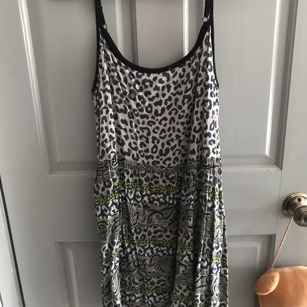 Rusty Animal Print Dress